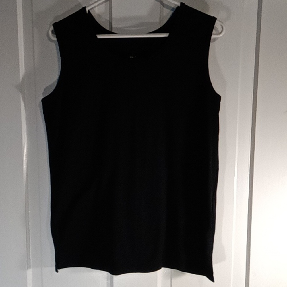 Hasting & Smith Black Sleeveless Tank Top Size Medium